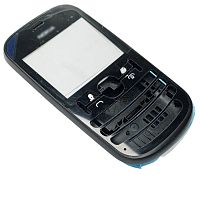 Nokia 200 Asha/201 Asha - Корпус в сборе (Цвет: черный)