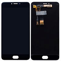 Дисплей для Meizu M3 Note (M681H/M681Q) (модуль с тачскрином Черный)