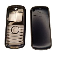 Motorola C118 - Передняя и задняя панель корпуса (Цвет: синий/черный)