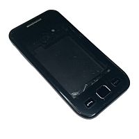Samsung S5250 Wave 525 - Корпус в сборе + вибро + шлейфы (Цвет: черный)