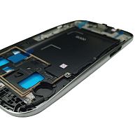 Samsung i9300 Galaxy S3 - Рамка дисплея (Цвет: серебро)