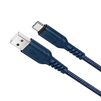 USB to Type C "HOCO" X59 3.0A 2M (Цвет: синий)