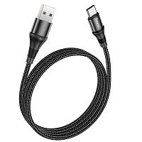 USB to Type C "HOCO" X50 3.0A 1M (Цвет: черный) 