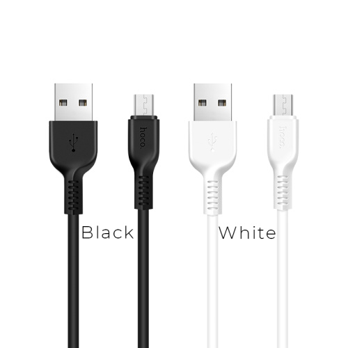 USB micro USB "HOCO" X13 1М 2.4A (белый)  фото 3