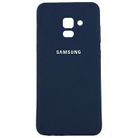 Панель для Samsung A10s (A107) силиконовая NEW (Цвет: синий)