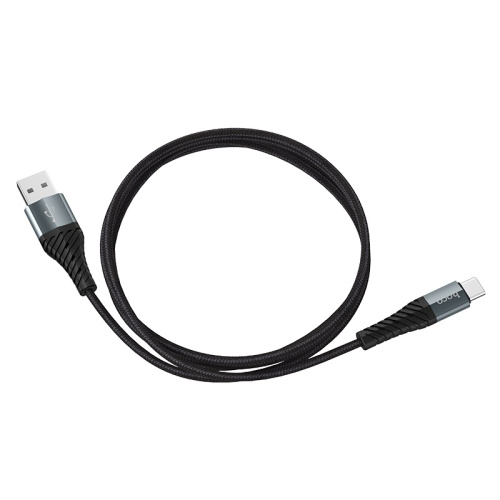 USB to Type C "HOCO" X38 3.0A 1M (Цвет: черный)  фото 5