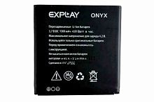 Аккумулятор для Explay Onyx/BIT/Easy/Light/Micromax D303 1300 mAh