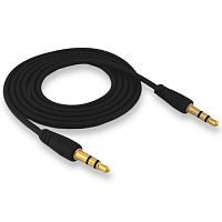 AUX кабель (Цвет: черный), 1 метр 
