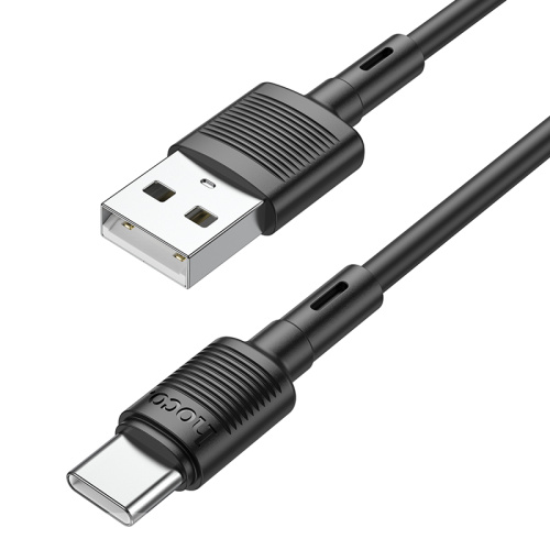 USB to Type C "HOCO" X83 3.0A 1M (Цвет: черный )  фото 4