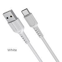 USB to Type C "BOROFONE" BX16 1M (Цвет: белый) 