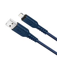 USB для IP Lighting "HOCO" X59 1М (синий)  
