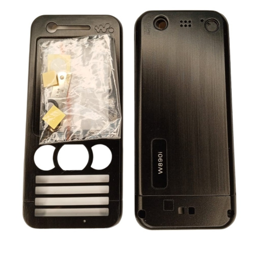 Sony Ericsson W890 - Корпус в сборе без стекла (Цвет: черный) фото 2