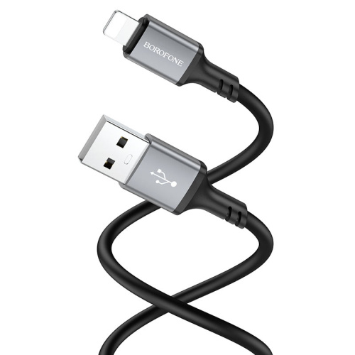 USB для IP Lighting "HOCO" X83 1M (черный)