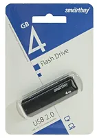 USB Flash 4 GB Smart Buy CLUE (Цвет: черный) 