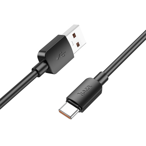 USB to Type C "HOCO" X96 6.0A 1M (Цвет: черный)  фото 4