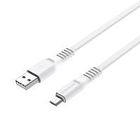 USB micro USB "HOCO" X23 1М 2.1A (белый)