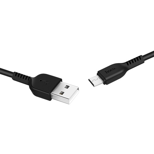 USB micro USB "HOCO" X13 1М 2.4A (черный)  фото 4