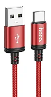 USB to Type C "HOCO" X89 3.0A 1M (Цвет: красный)