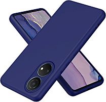 Панель для Huawei Honor X7 силиконовая Silky soft-touch (Цвет: синий)