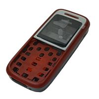 Nokia 1200/ 1208 - Корпус в сборе (Цвет: красный)