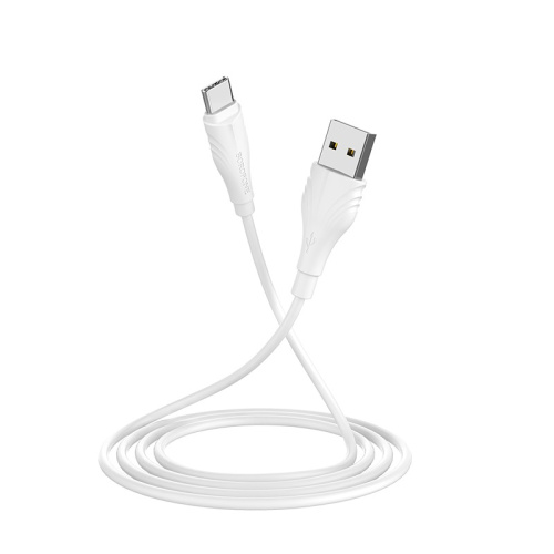 USB to Type C "BOROFONE" BX18 2.0A 3M (Цвет: белый) 