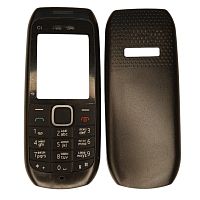 Nokia C1-00 - Передняя и задняя панель корпуса с клавиатурой (Цвет: черный)