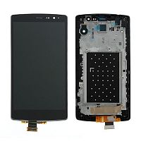 Дисплей для LG H736/H735/H734 G4S модуль с тачскрином на пер. панели (б/у ОРИГИНАЛ с разборки) 