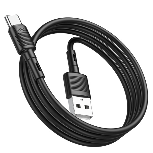 USB to Type C "HOCO" X83 3.0A 1M (Цвет: черный )  фото 3