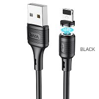 USB для IP Lighting "HOCO" X52 1М (черный) магнитный