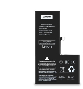 Аккумулятор для iPhone X 3210 mAh усиленная Battery Collection (Премиум)