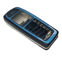 Nokia 3100 - Корпус в сборе (Цвет: черный/синий)