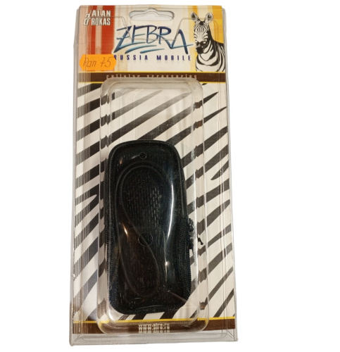 Кожаный чехол для телефона Panasonic GD75 "Alan-Rokas" серия "Zebra" натуральная кожа фото 5