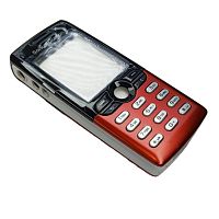 Sony Ericsson T610 - Корпус в сборе с клавиатурой (Цвет: черный/красный)
