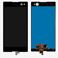 Дисплей для Sony Xperia C3 D2502/D2503/D2505/D2533 модуль с тачскрином (Цвет: черный)