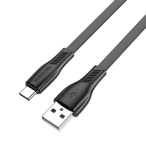 USB to Type C "BOROFONE" BX85 3.0A 1M (Цвет: черный)  фото 4