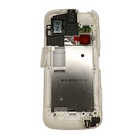 Nokia C6-00 - Задняя часть нижнего слайдера в сборе (Цвет: White), ОРИГИНАЛ 100%