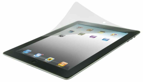Пленка бронированная iPad mini/iPad mini2/3 полноэкранное с черной рамкой