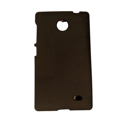 Чехол-накладка для Nokia X (RM-980) силиконовая (Цвет: черный)