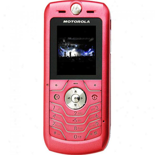 Клавиатура для Motorola L6 с русскими буквами розовая фото 2