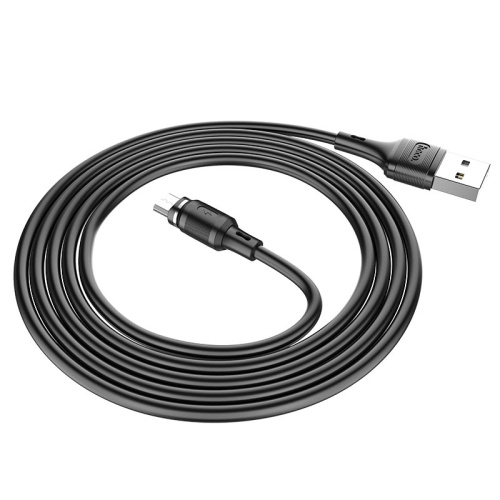 USB micro USB "HOCO" X52 1М 2.4A (Цвет: черный) магнитный фото 3
