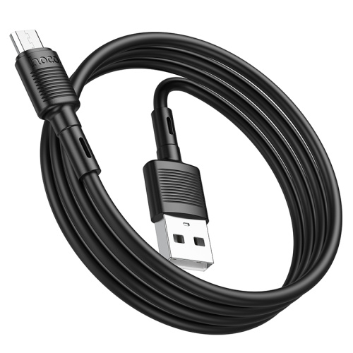 USB micro USB "HOCO" X83 1M 2.4A (черный) фото 3