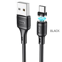 USB micro USB "HOCO" X52 1М 2.4A (Цвет: черный) магнитный