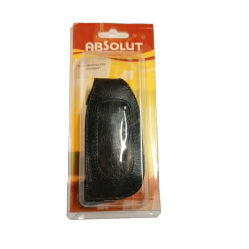 Кожаный чехол для телефона Motorola V547 "Alan-Rokas" серия "Absolut" натуральная кожа фото 2