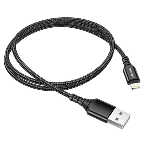 USB для IP Lighting "Borofone" BX54 1M (черный) фото 4