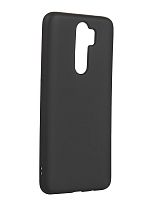 Панель для Xiaomi Redmi 9 силиконовая (Цвет: черный)