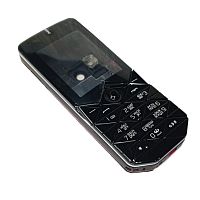 Nokia 7500 - Корпус в сборе с клавиатурой (Цвет: черный)