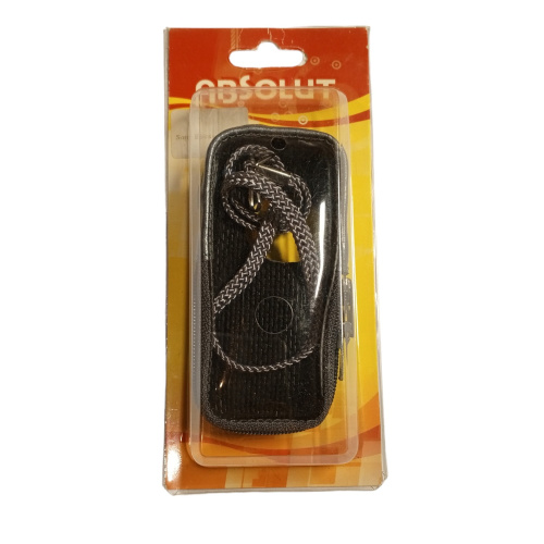Кожаный чехол для телефона Sony Ericsson K500 "Alan-Rokas" серия "Absolut" (серый метал) натур. кожа фото 4
