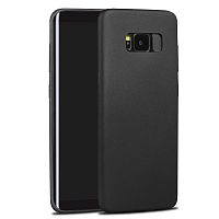 Панель для Samsung G955 Galaxy S8 Plus силиконовая  X-level Guardian Series (Цвет: черный)