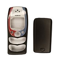 Nokia 2300 - Передняя и задняя панель корпуса (Цвет: черный)