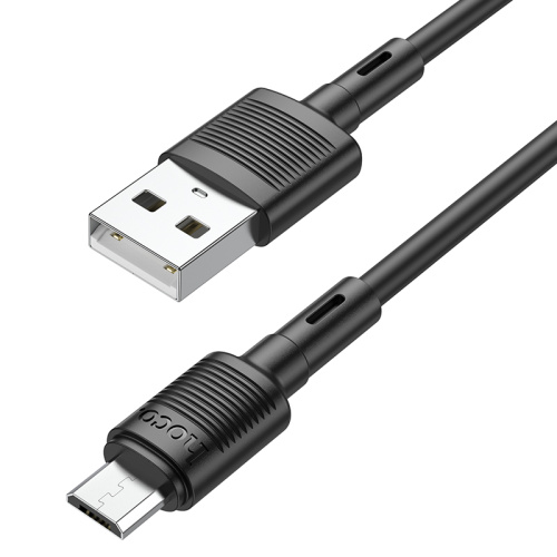 USB micro USB "HOCO" X83 1M 2.4A (черный) фото 4